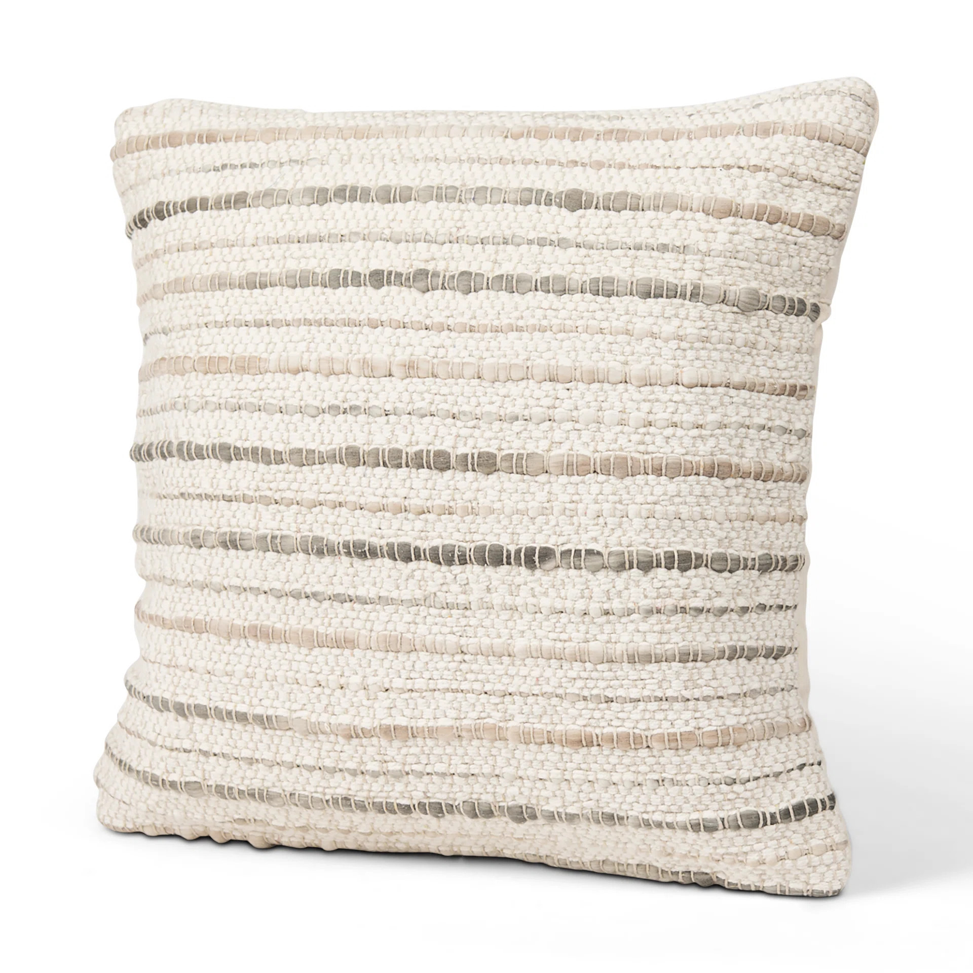 Striped Cotton Blend Pillow Cover | Wayfair North America