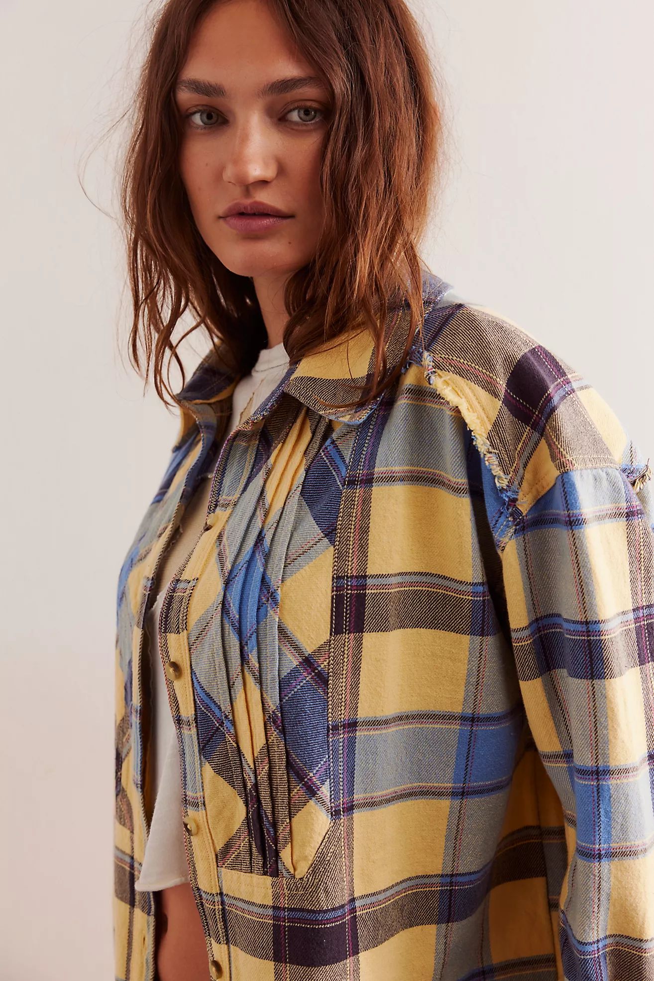 We The Free Layla Plaid Shirt | Free People (Global - UK&FR Excluded)