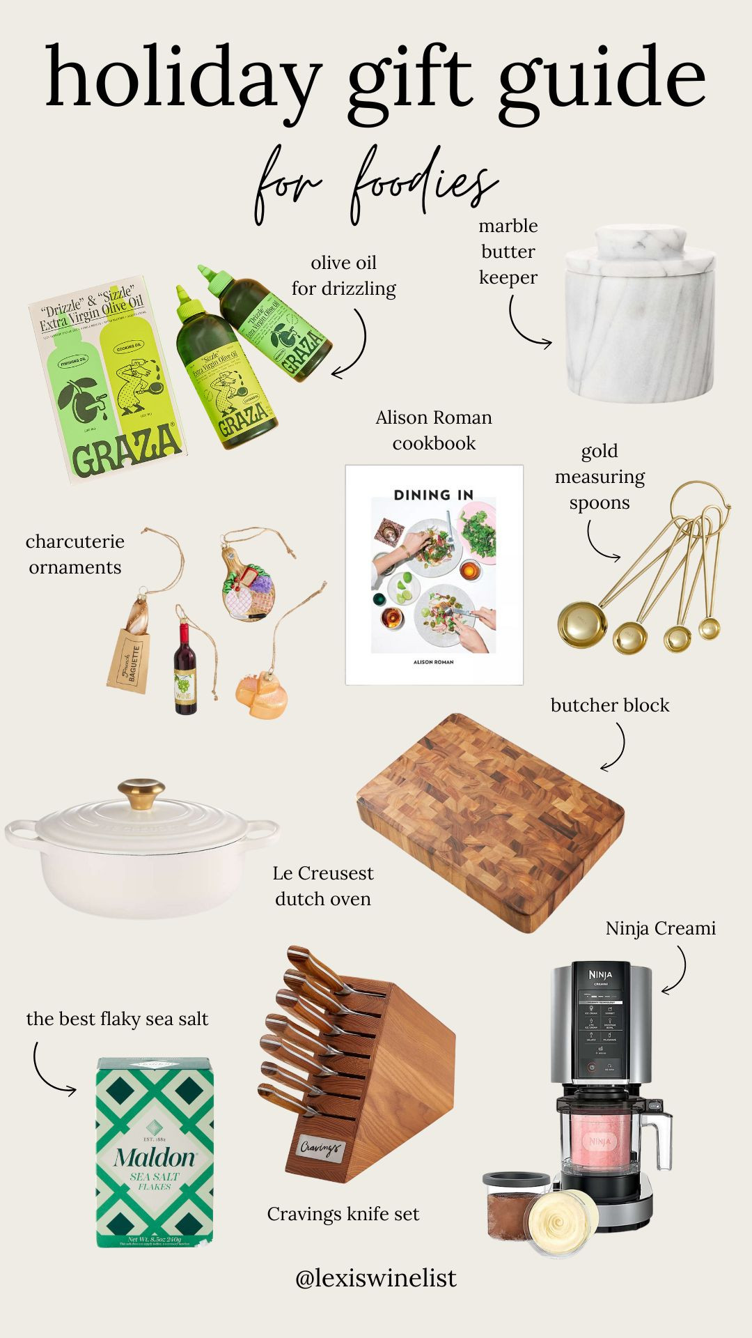 Holiday gift guide for foodies🥐

gifts for food lovers 

 

#LTKGiftGuide #LTKHoliday #LTKHome