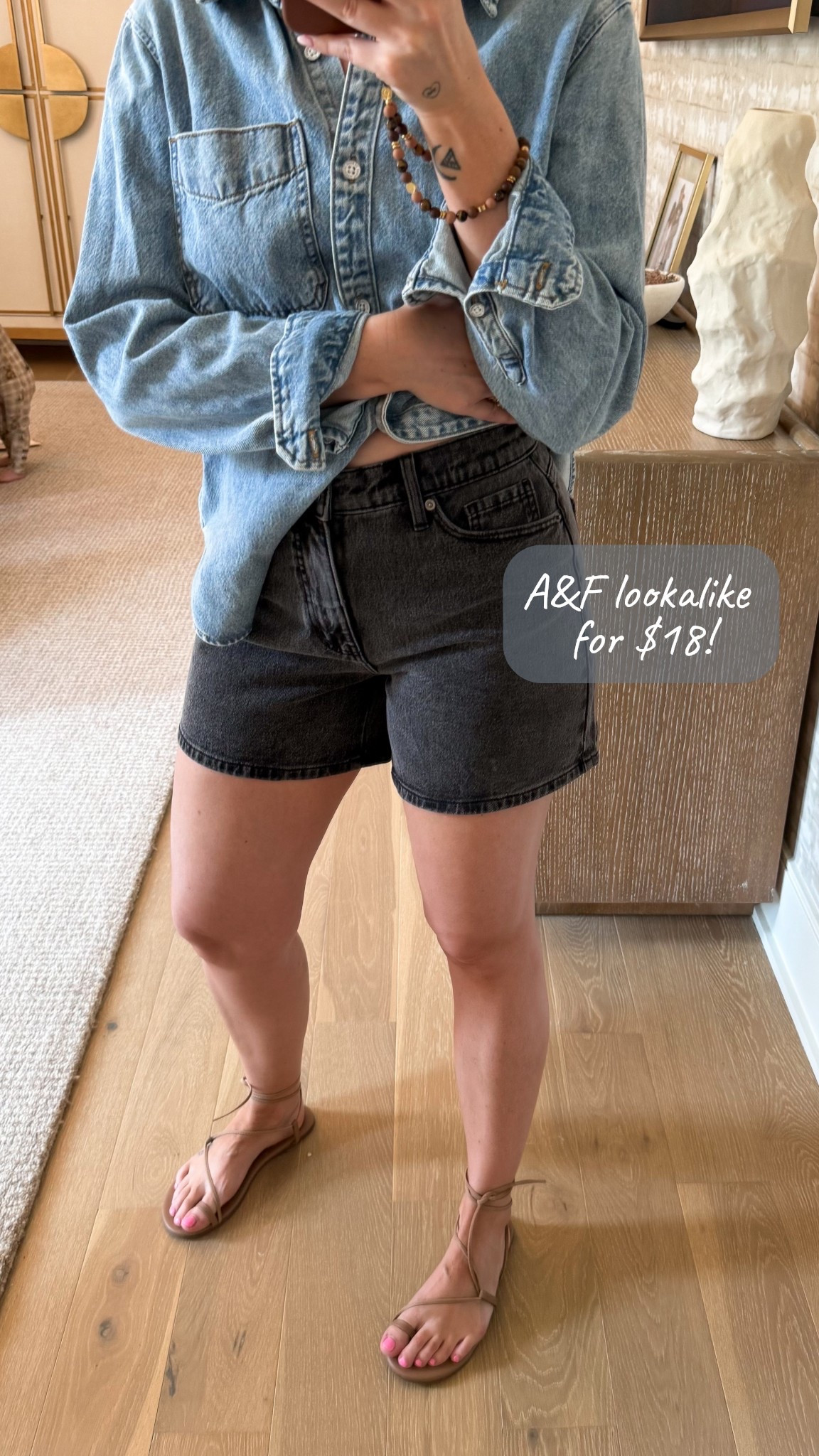 Abercrombie lookalike for less! I’m so pleasantly surprised with these denim shorts. I got the light wash as well! This is my true size 6 

#LTKSeasonal #LTKootd #LTKFestival