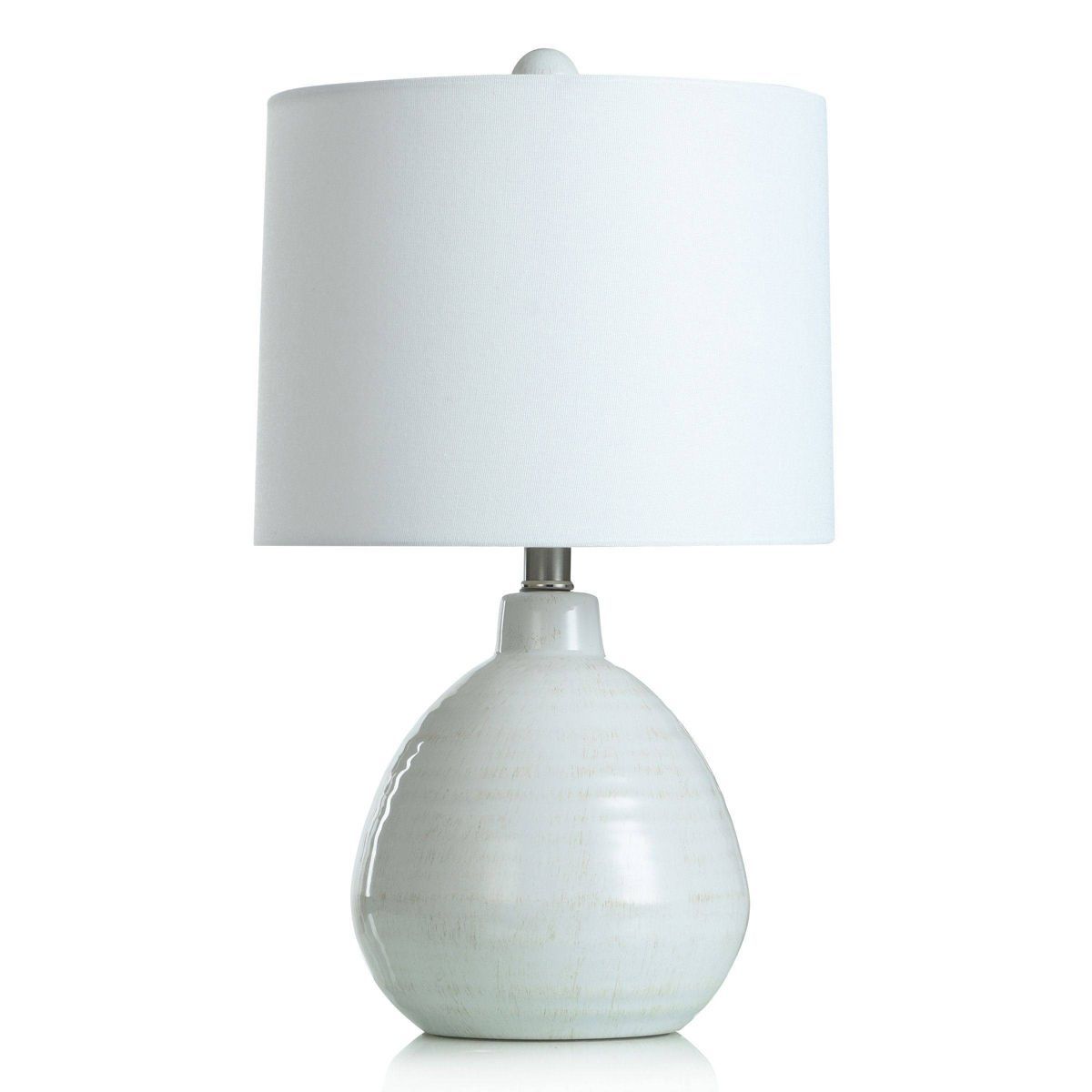 Ceramic Table Lamp White Glaze - StyleCraft | Target