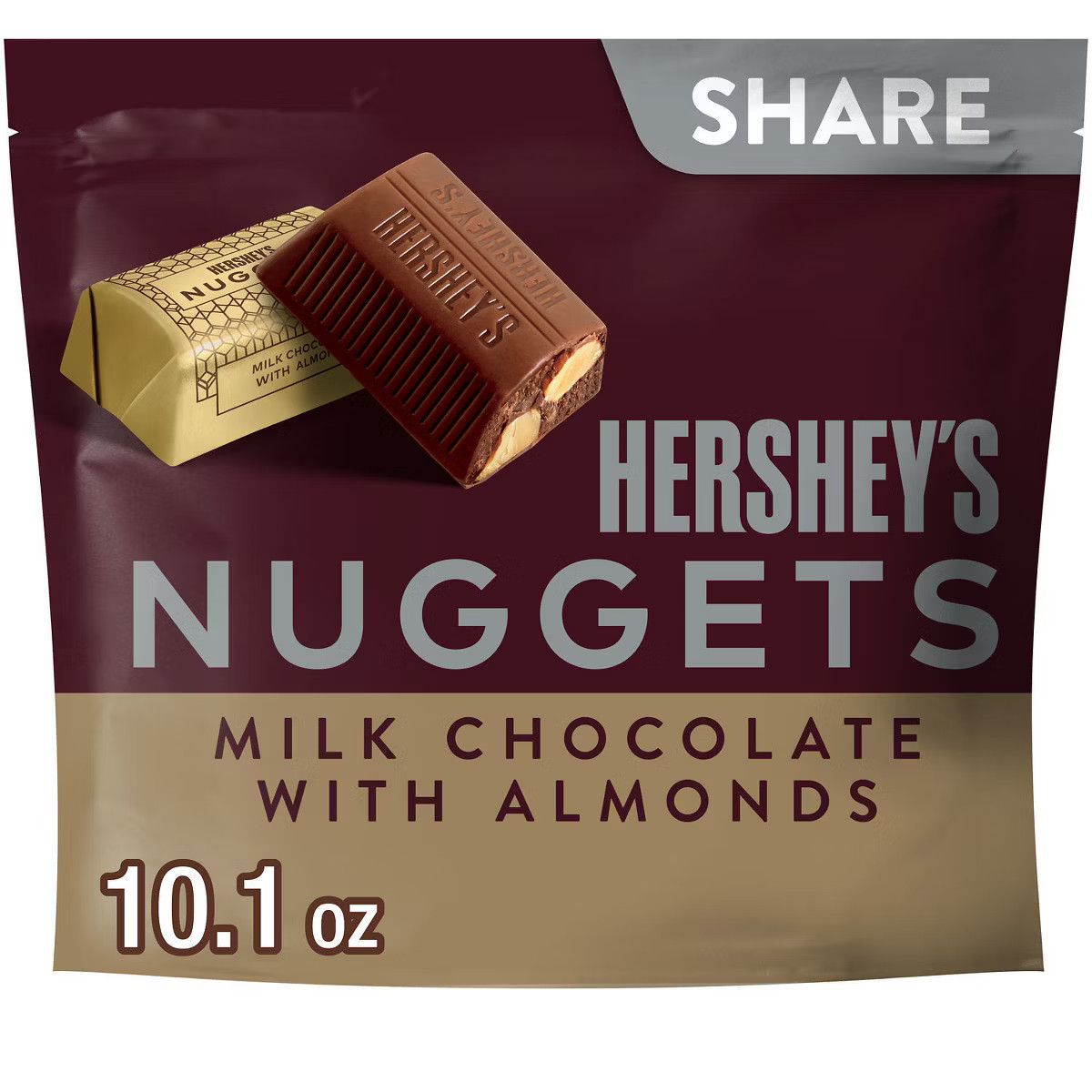 Hershey's Nuggets with Almonds Share Size Chocolate Candy - 10.1oz | Target