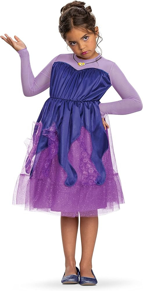 Disney Villains Costumes, Official Kid Size Storybook Girls Villain Character Outfits | Amazon (US)