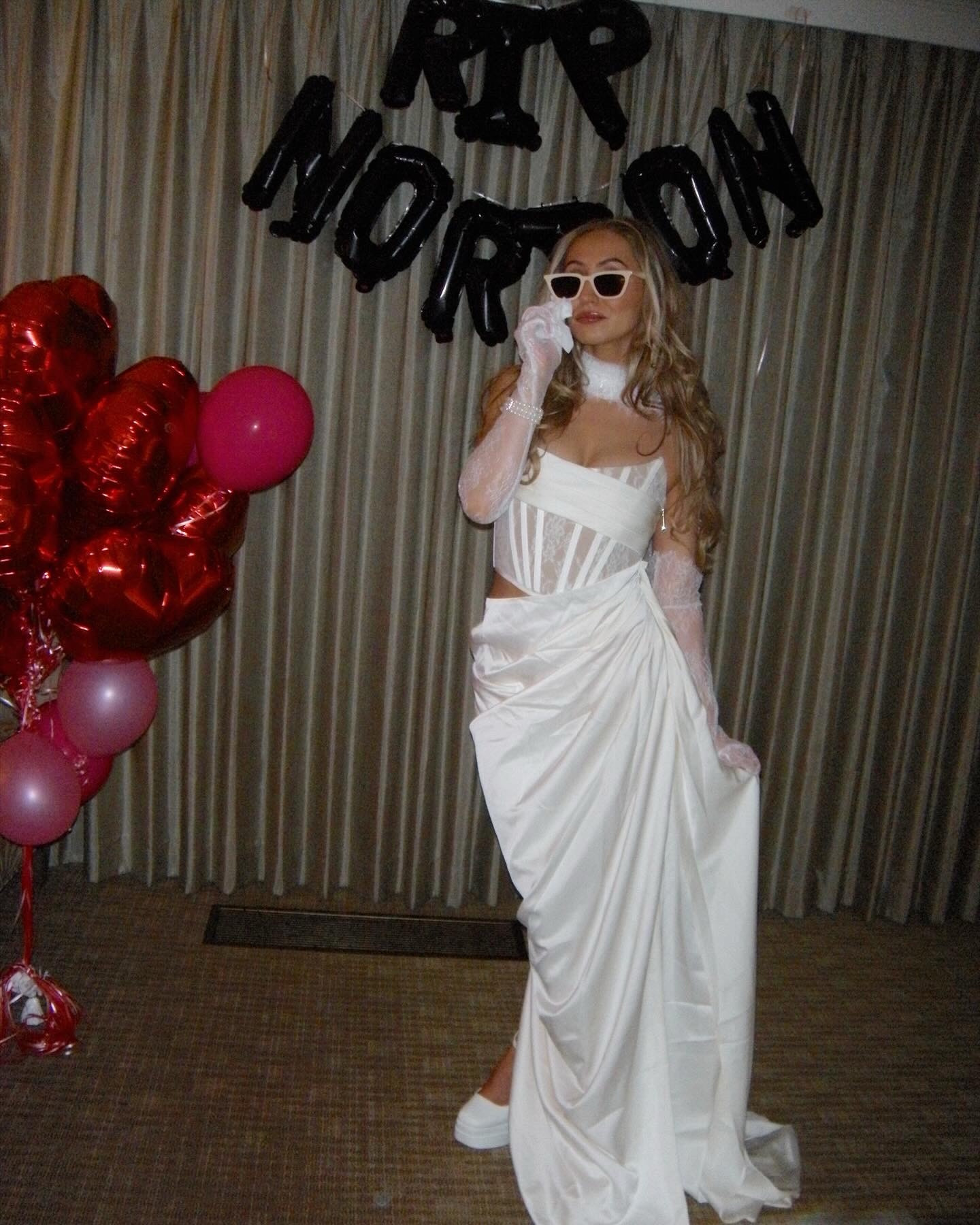 RIP to my last name!! 🪦
my favorite bachelorette theme night by far! 

#LTKFindsUnder100 #LTKWedding #LTKParties