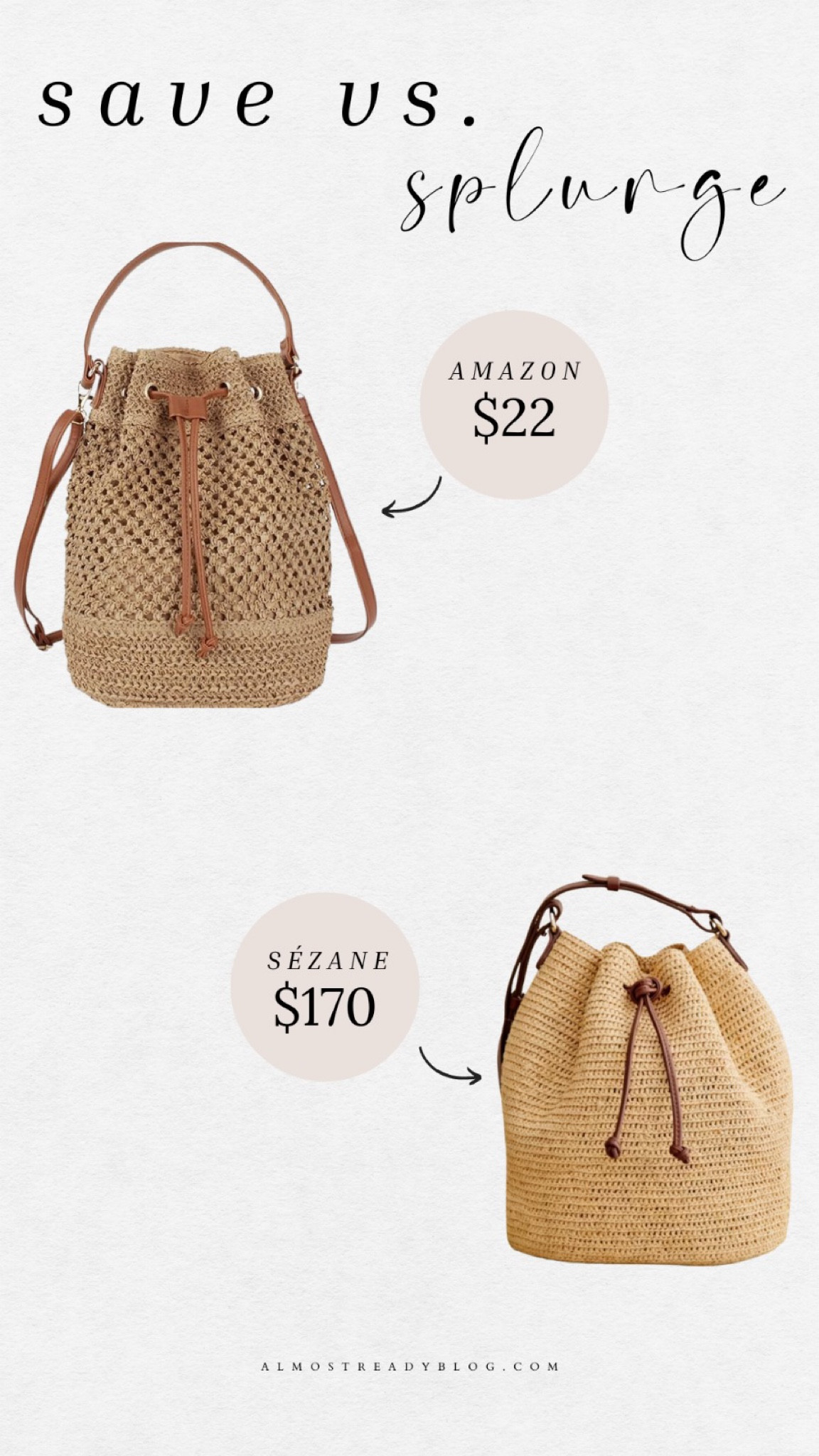 Amazon look for less, amazon finds, bucket bag 

#LTKItBag