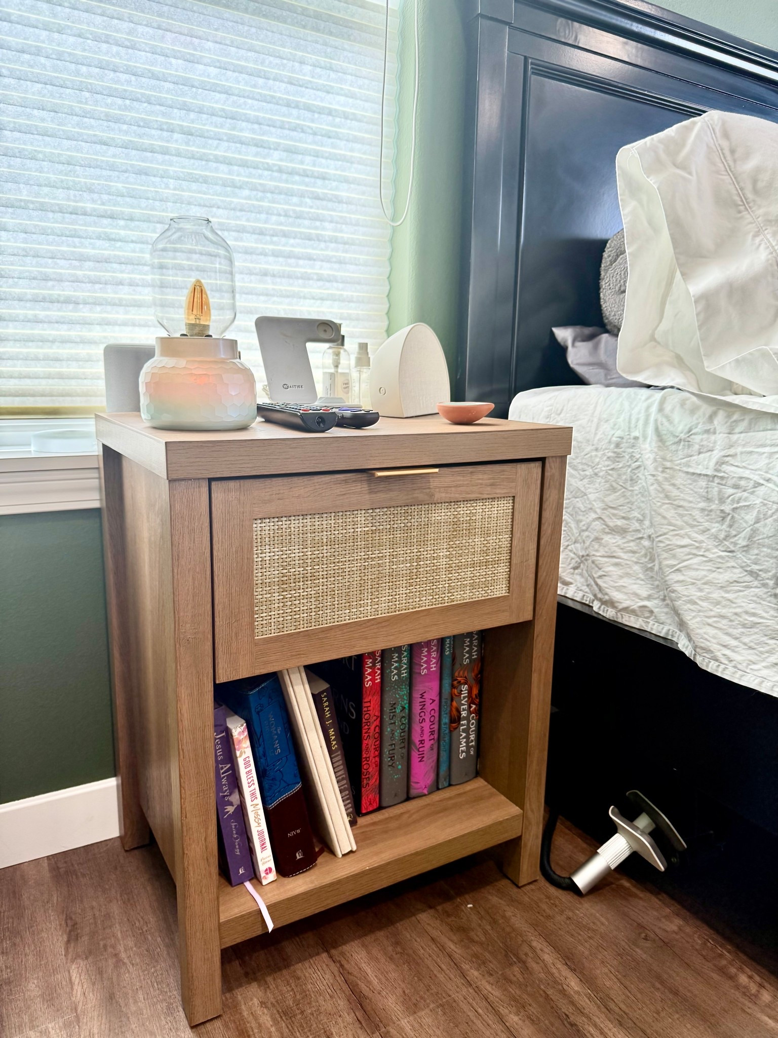 This Amazon nightstand has been a huge win for me👏

#LTKHome