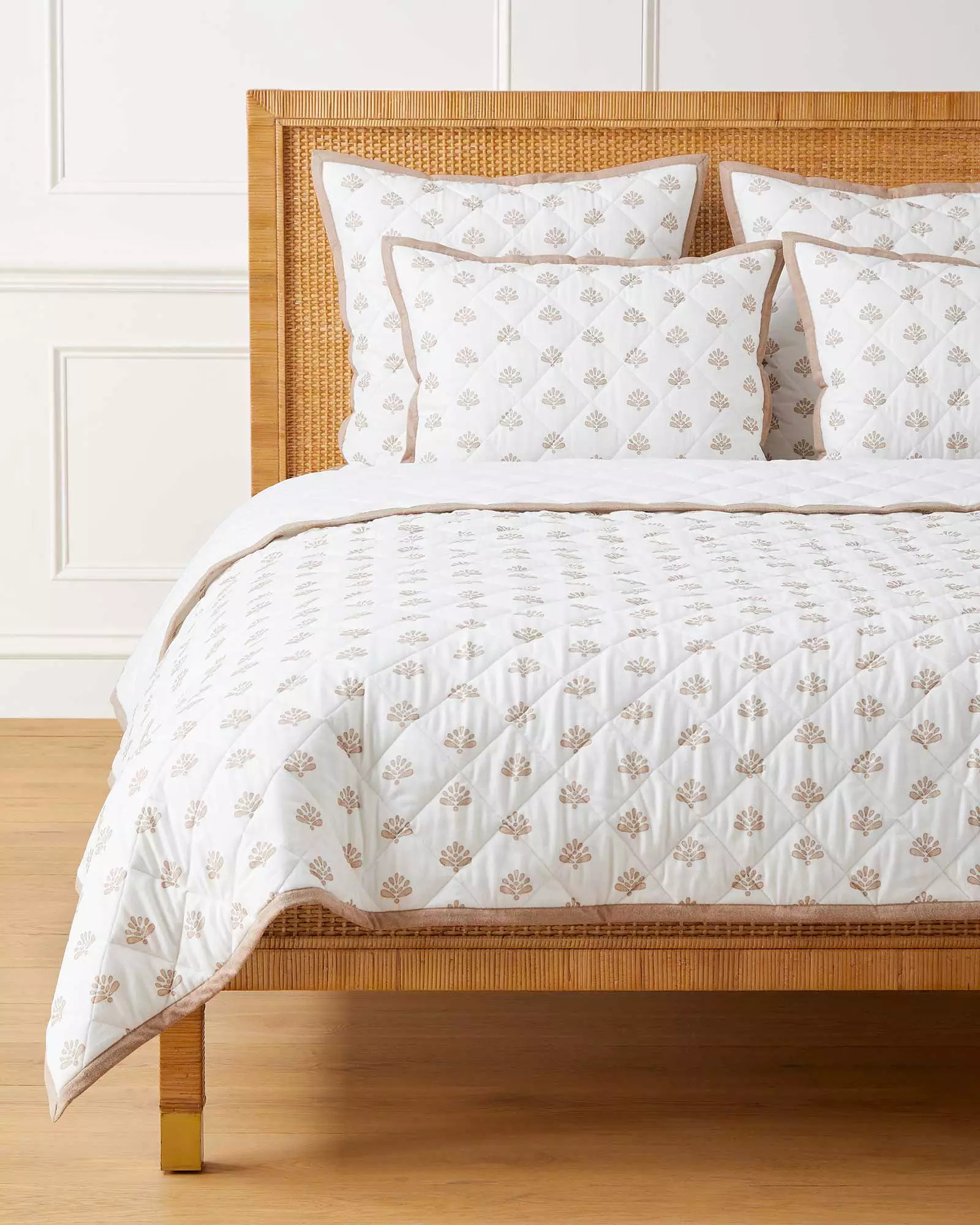 Plume Flannel Quilt | Serena and Lily