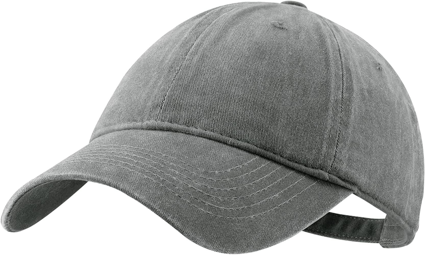 VODIORE Vintage Washed Cap Distressed Baseball Caps Unisex Adjustable Dad Hats | Amazon (US)