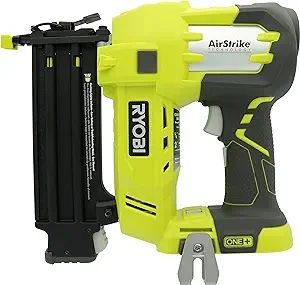 Ryobi P320 Airstrike 18 Volt One+ Lithium Ion Cordless Brad Nailer (Battery Not Included, Power T... | Amazon (US)