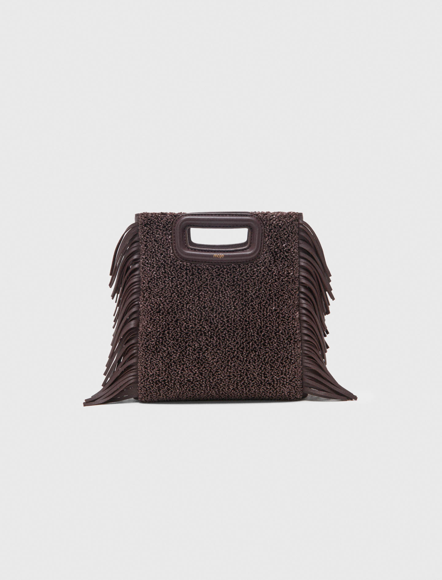 M new raffia Brown for Women | Maje | Maje EU