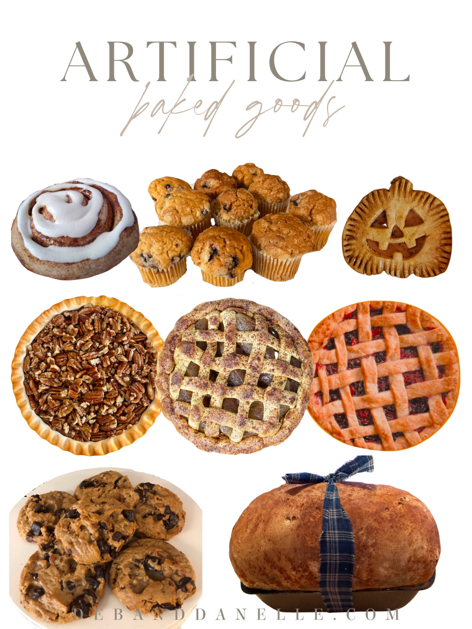 Artificial baked goods!! How freaking cute are these?! 

#LTKhome #LTKFind #LTKSeasonal