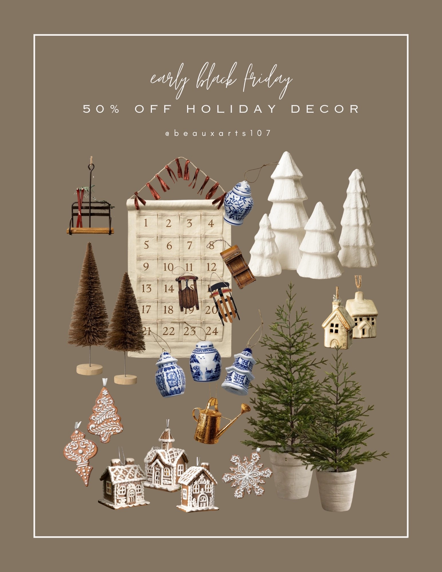 Save 50% off on these cute holiday decor deals right now! 

#LTKHome #LTKSaleAlert #LTKHoliday