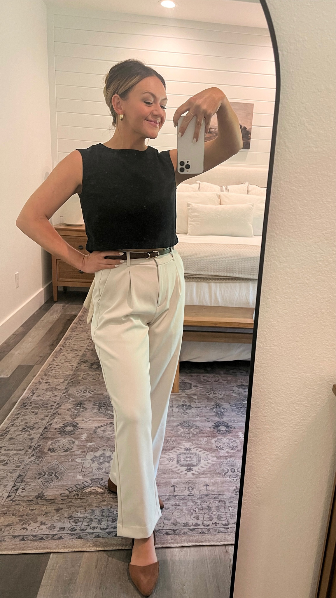 #OOTD The most comfortable work ‘fit! Trousers are from Old Navy, and everything else is Target. 🎯 Both brands have really stepped up their workwear game lately. I love having comfy, stylish pieces I can mix and match  

#LTKStyleTip #LTKWorkwear #LTKMidsize