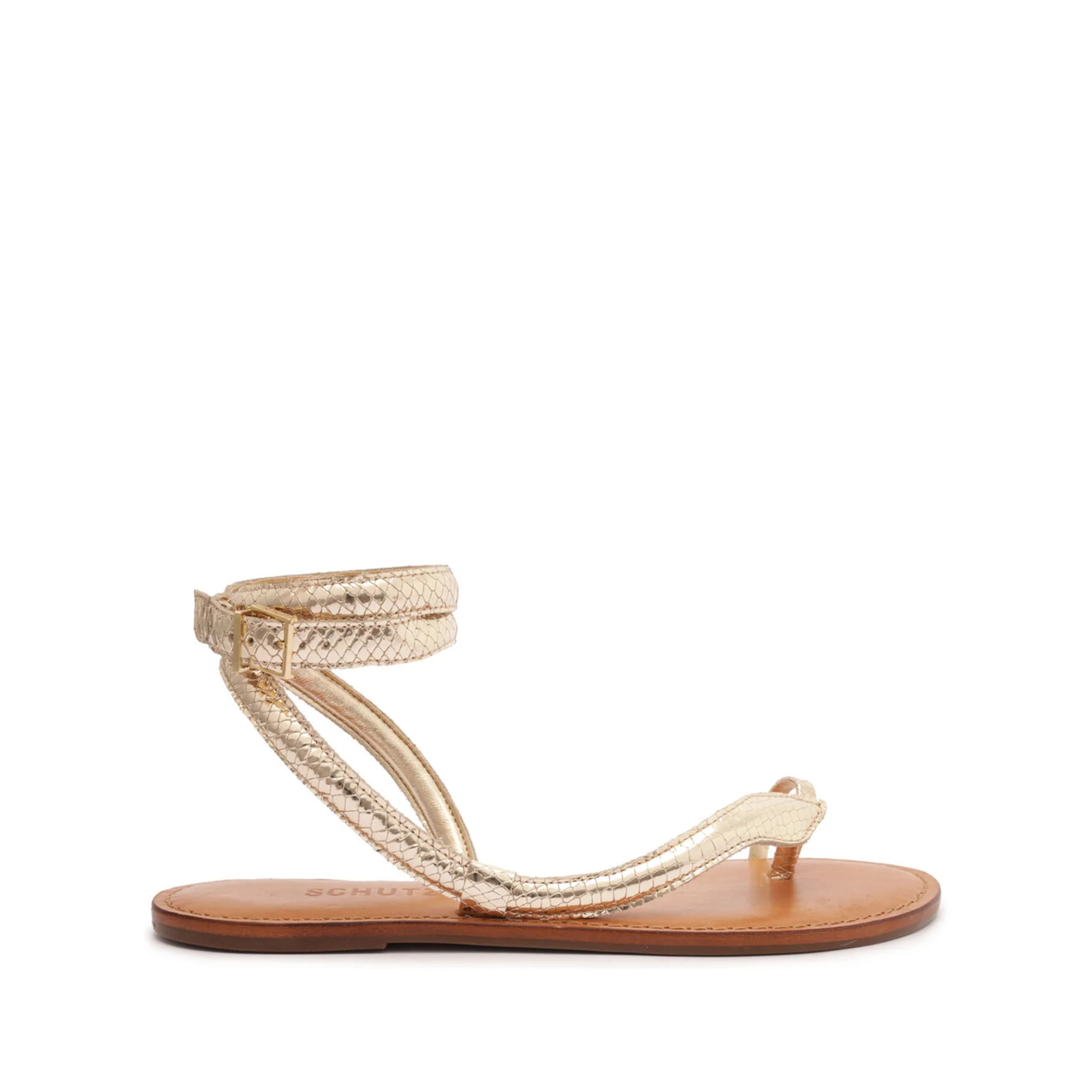 Courtney Metallic Leather Sandal | Schutz Shoes (US)