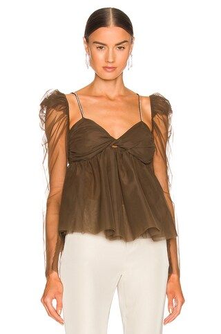 The Bar Jules Top in Espresso from Revolve.com | Revolve Clothing (Global)