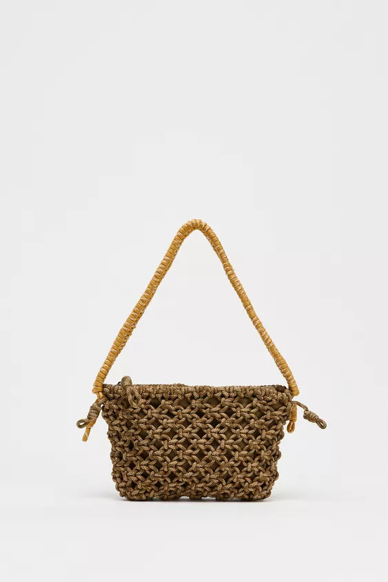 ROPE SHOULDER BAG | Zara US