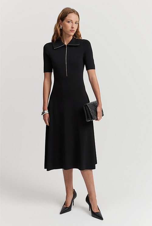Compact Knit Dress | Country Road