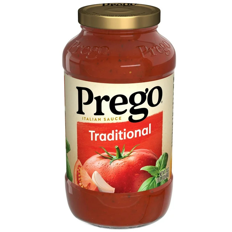 Prego Traditional Spaghetti Sauce, 24 Oz Jar | Walmart (US)