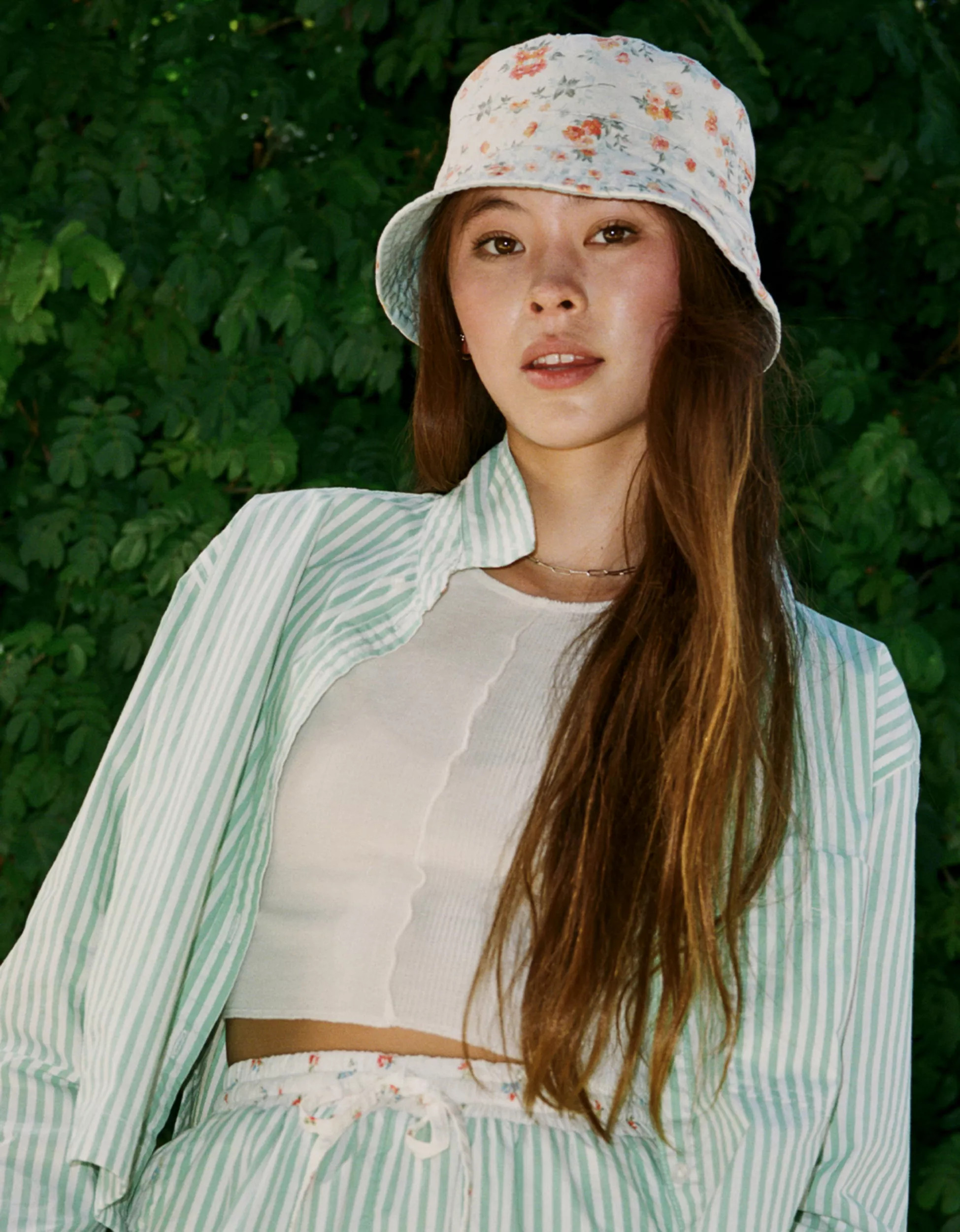 AE Reversible Floral Bucket Hat | American Eagle Outfitters (US & CA)