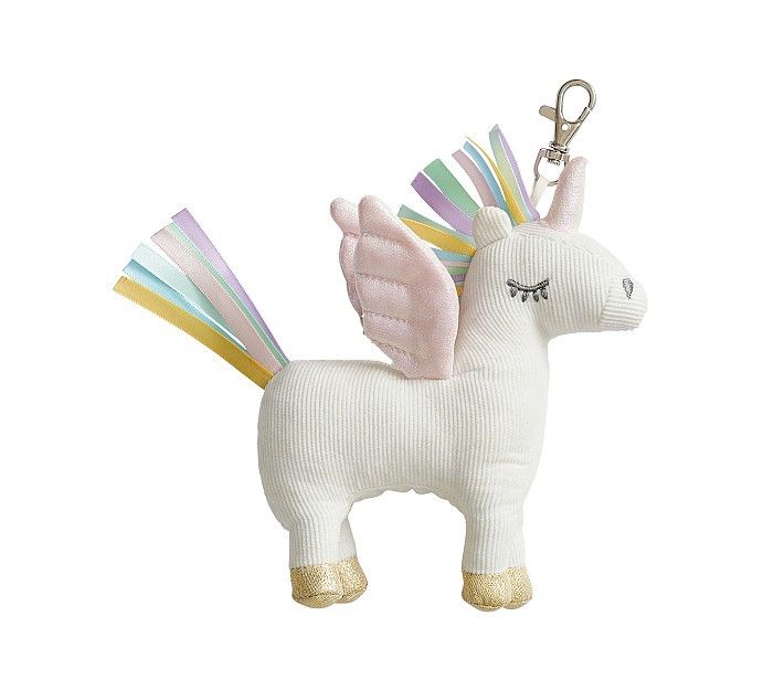 Unicorn Backpack Keychain | Pottery Barn Kids
