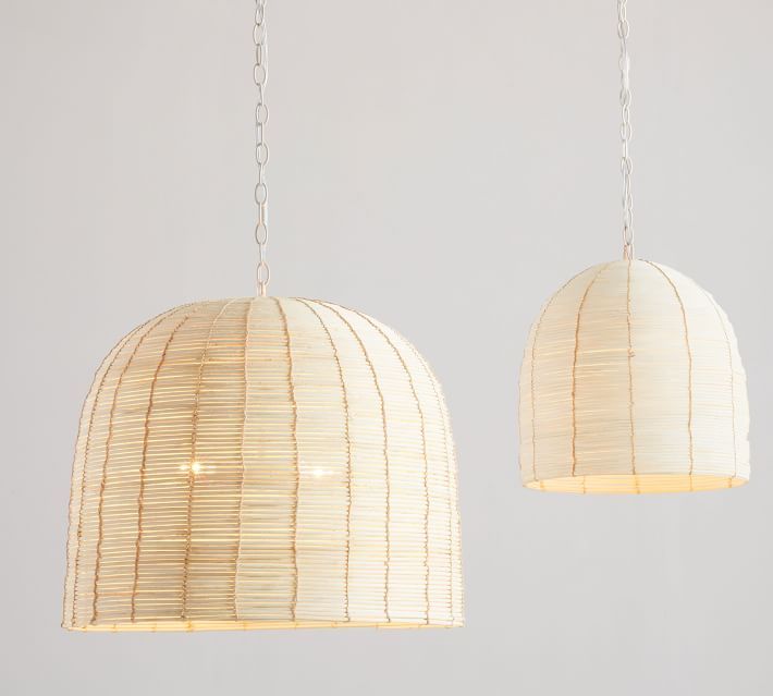 Cambria Rattan Pendant | Pottery Barn (US)