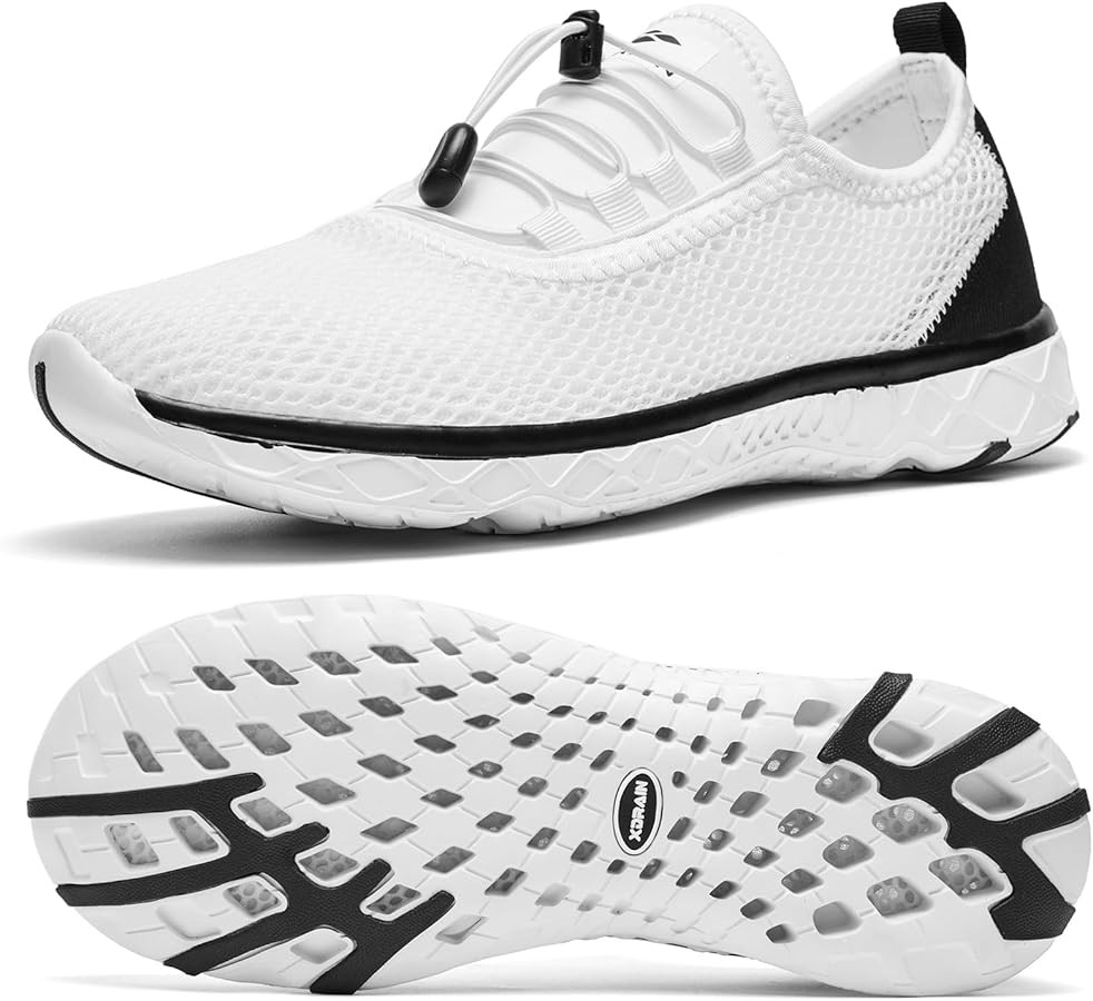 ALEADER Men's Stylish Water Shoes, Quick-Dry Xdrain Water Sneakers, Lightweight & Comfort Footed | Amazon (US)