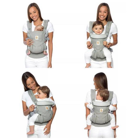 Ergobaby Omni 360 All Carry Positions Ergonomic Baby Carrier - Pearl Gray | Target
