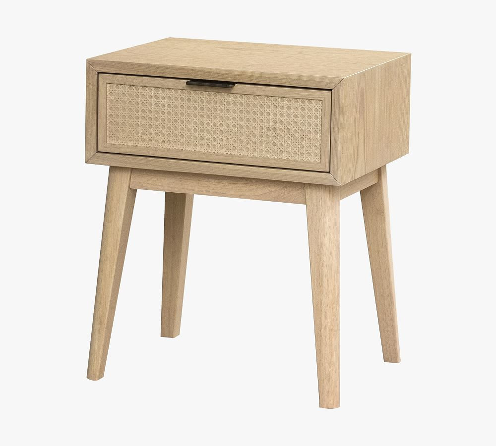 Neal 22"" Cane Nightstand, Natural Brown | Pottery Barn (US)