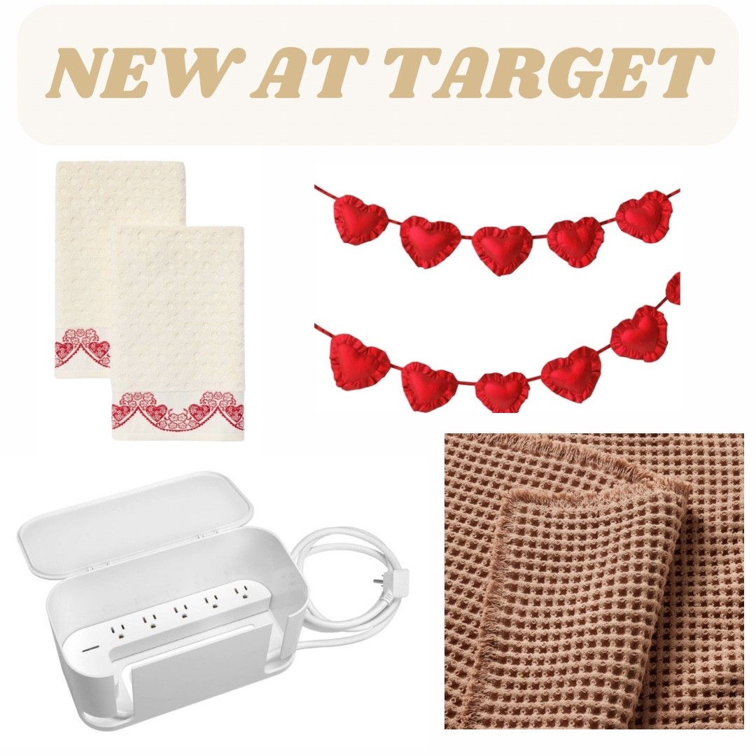 Some valentines new new and then some essentials….because cable management is a must as you get older and we all could use a thick bathroom rug 😂

Valentine’s Day Target Target Finds Target Favorites Casaluna Cable Management Home Office Garland Hearts Needlepoint Bathroom decor Bathroom must haves Valentines Valentines decor 

#LTKSeasonal #LTKHome #LTKFindsUnder50