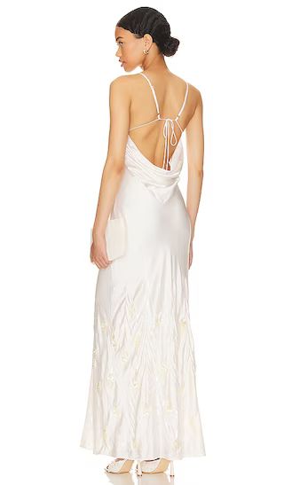 Shirley Maxi Dress in Champagne | Revolve Clothing (Global)