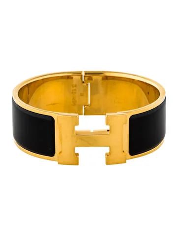 Hermès Wide Clic Clac H Bracelet | The Real Real, Inc.