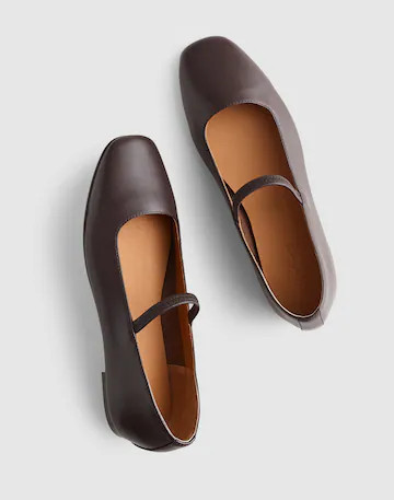 The Greta Ballet Flat in SoSoft Leather | Madewell