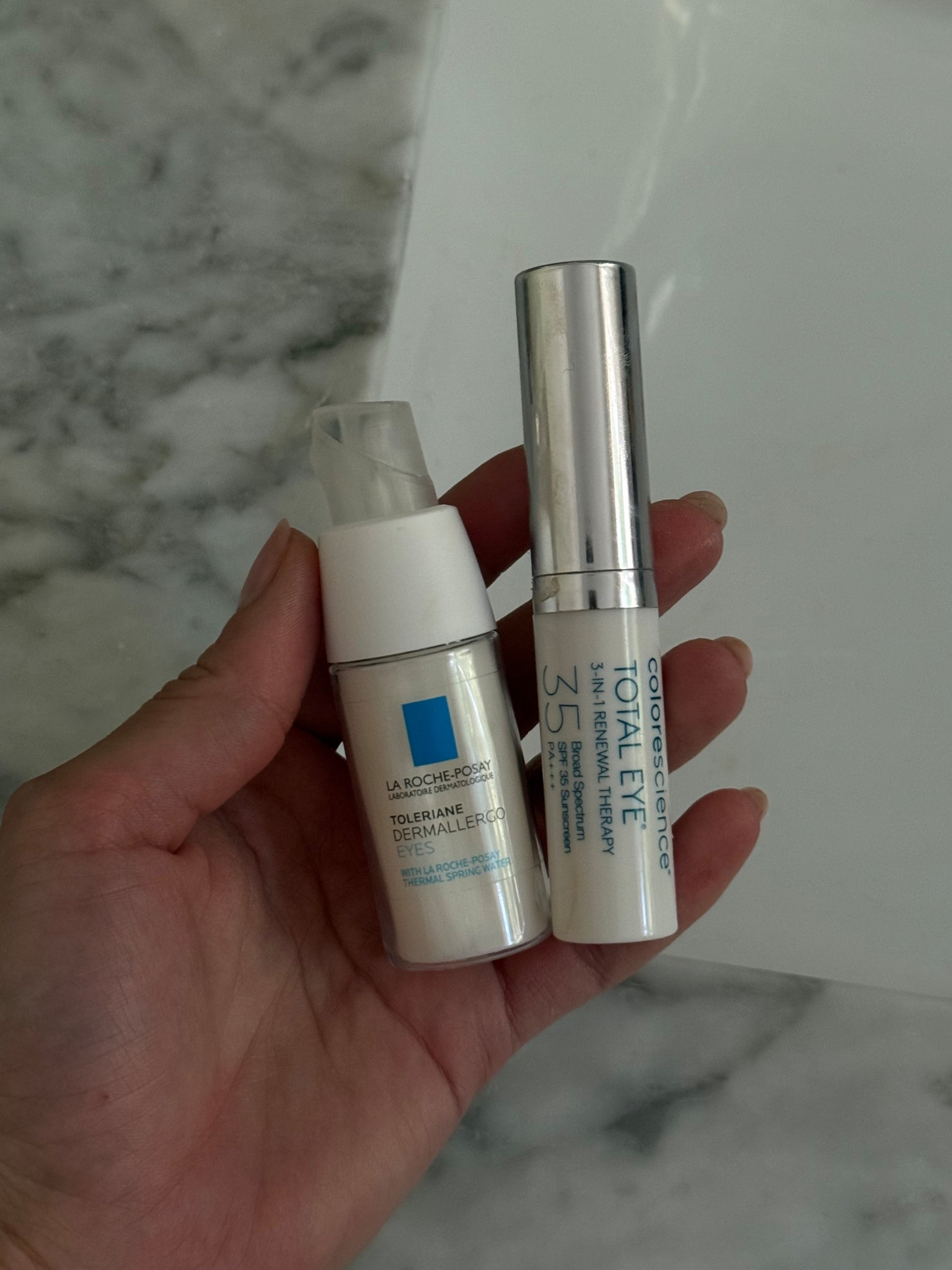 Sensitive eye cream combo 