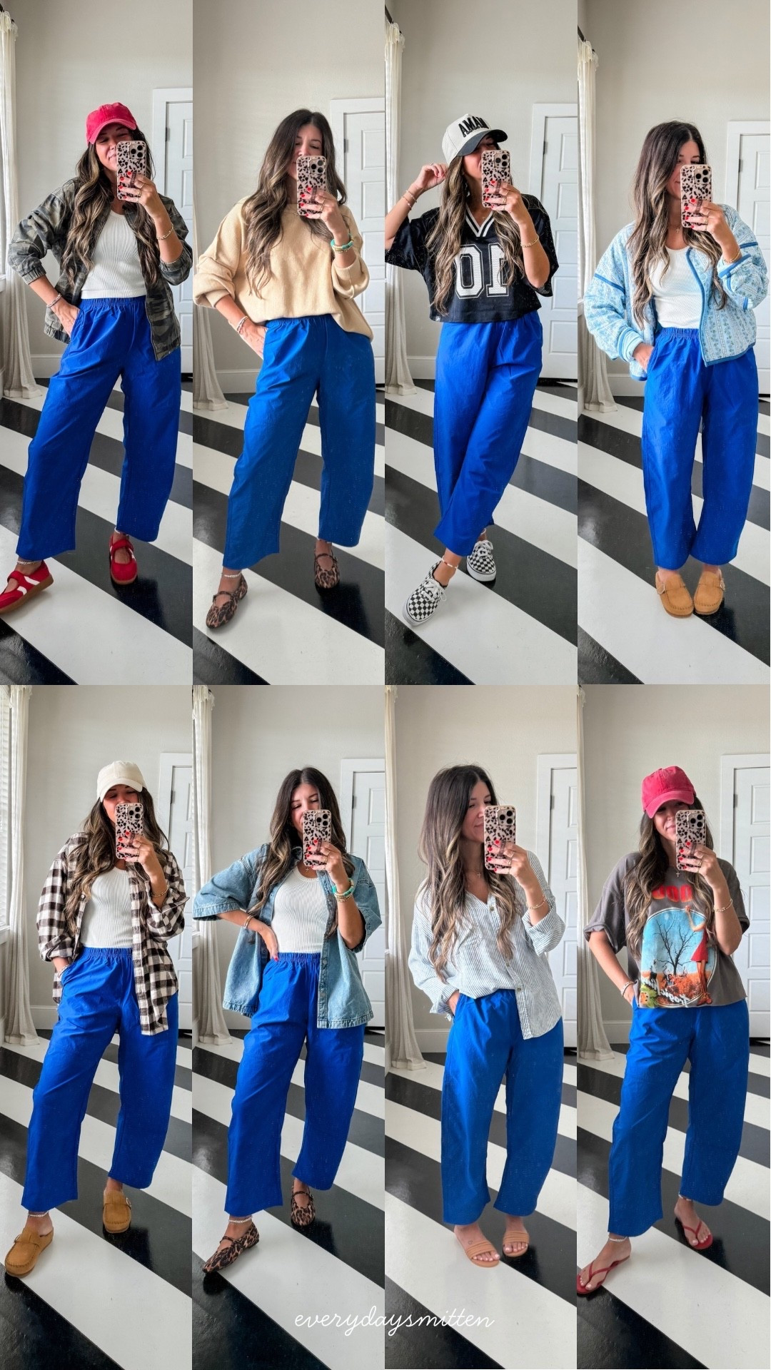 Our favorite red pants now come in blue! Wearing my true size xs!

#LTKootd #LTKOver40 #LTKWorkwear