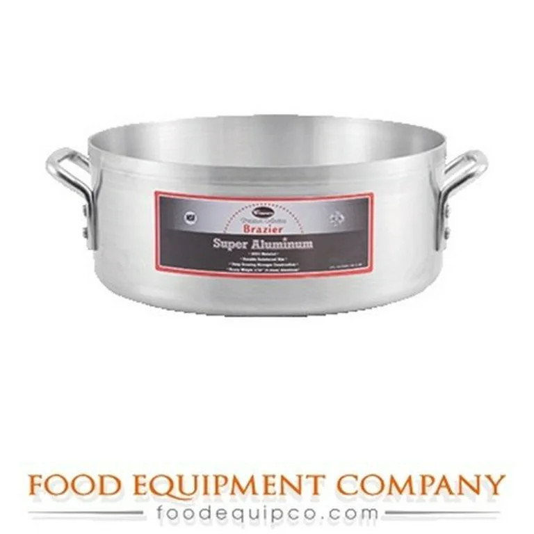 Winco USA AXBZ-28 Super Aluminum Braizer, Heavy Weight, 28 Quart, Aluminum | Walmart (US)