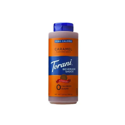 Torani Zero Calorie Beverage Sauce Caramel 12.8 oz (Pack of 4) | Target