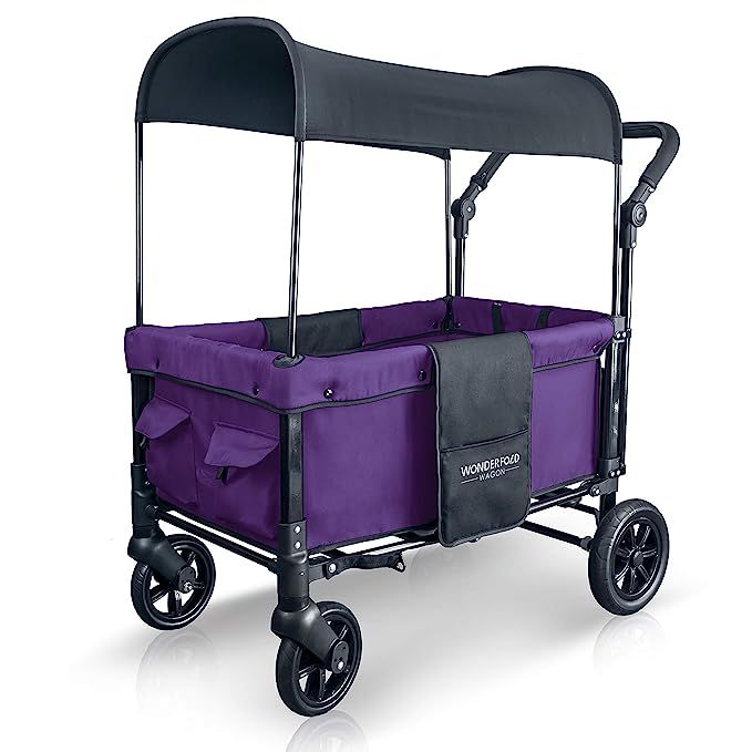 WONDERFOLD W1 Original Double Stroller Wagon Featuring 2 Face-to-Face Seats with 5-Point Harnesse... | Amazon (US)