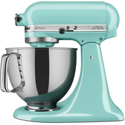 Artisan Series 325-Watt Tilt-Back Head Stand Mixer in Mineral Water Blue | Wayfair North America