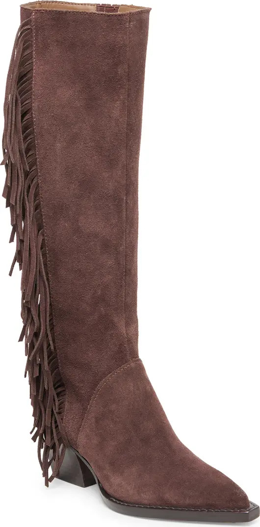 Roley Fringe Western Boot (Women) | Nordstrom