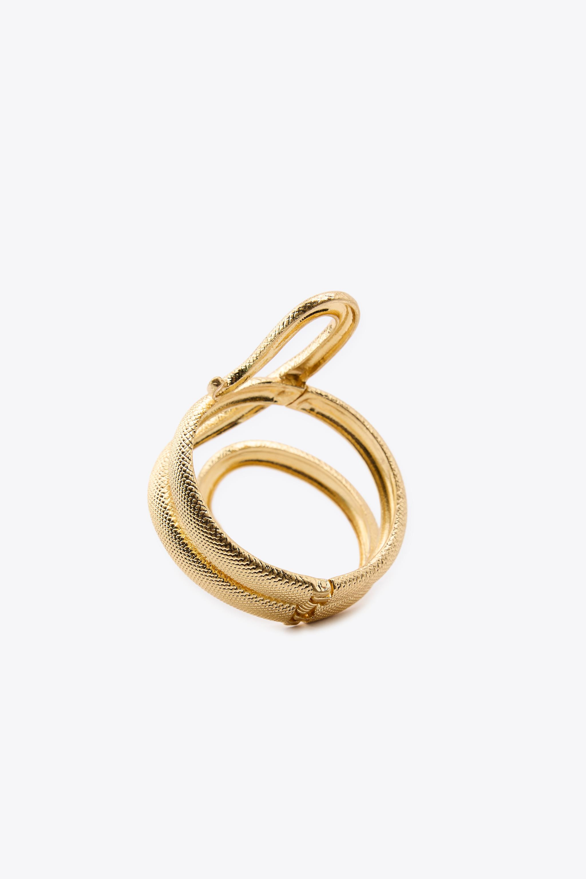 METAL SNAKE BRACELET | Zara US