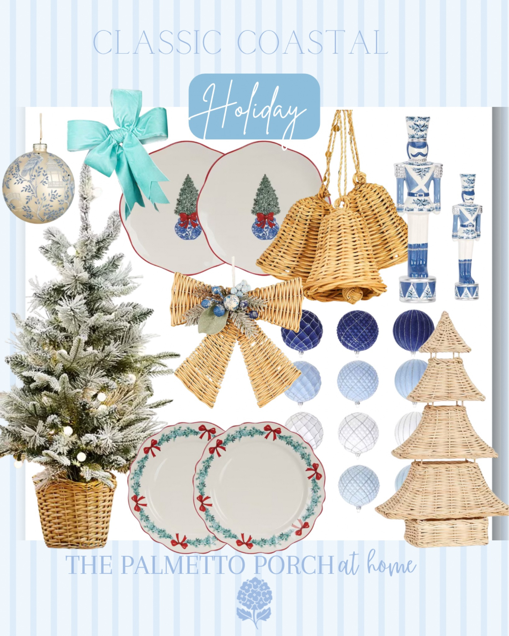 Classic coastal holiday/Christmas home decor

#LTKSeasonal #LTKFindsUnder50 #LTKHome
