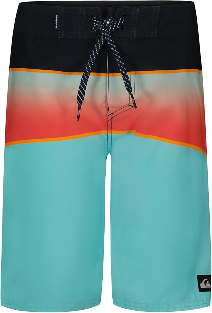 Quiksilver Boys' Boardshorts with UPF 50+ Sun Protection, Quick Dry Swim Shorts | Amazon (US)