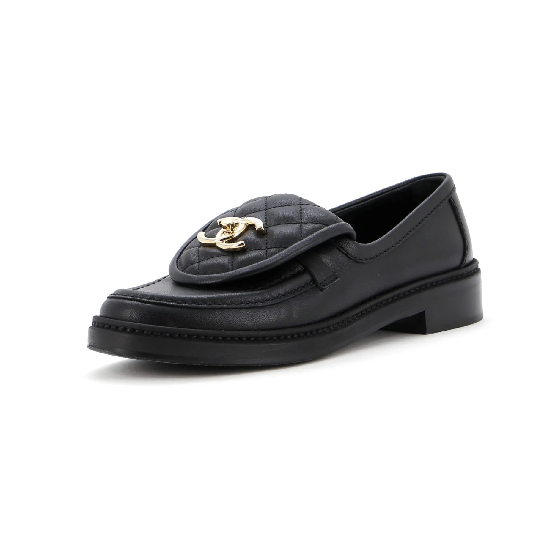 Women's CC Loafers Quilted Leather | Shop Simon