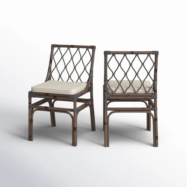 Coleburn Linen Blend Upholstered Side Chair | Wayfair North America