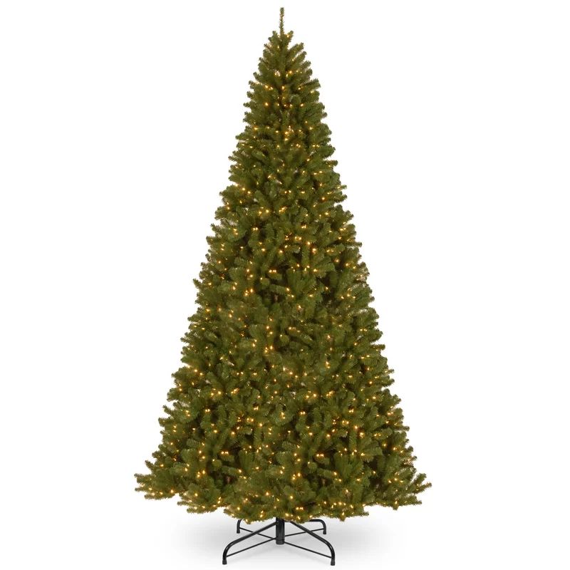 Norwood Fir 12' Green Spruce Artificial Christmas Tree with 1200 Clear/White Lights | Wayfair Professional