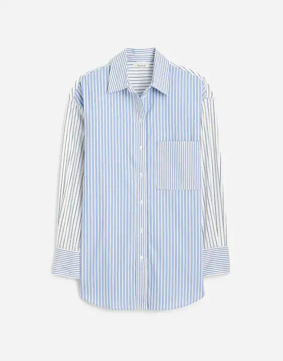 Oversized Button-Up Shirt | Madewell