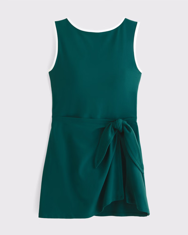 YPB Tie Game Dress | Abercrombie & Fitch (US)