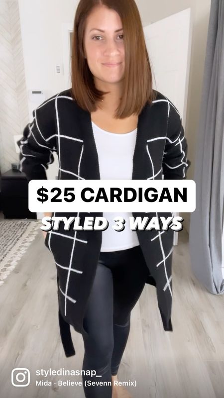 $25 Walmart Fashion Fall Cardigan | Styled 3 Ways | Wearing a small

#LTKSeasonal