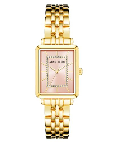 Anne Klein Women's Glitter Accented Bracelet Watch | Amazon (US)