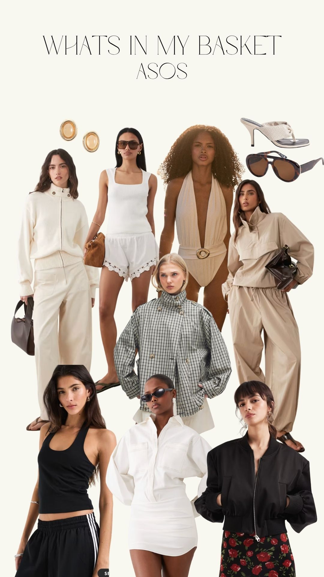 What's in my ASOS Basket! 

Spring Style, Spring Fashion, Spring Outfit, Co-ord, Spring Jacket, Swimsuit, Summer Outfit Inspiration, Summer Style, Cinched Waist Dress 

 

 #LTKuk #LTKspring #LTKeurope